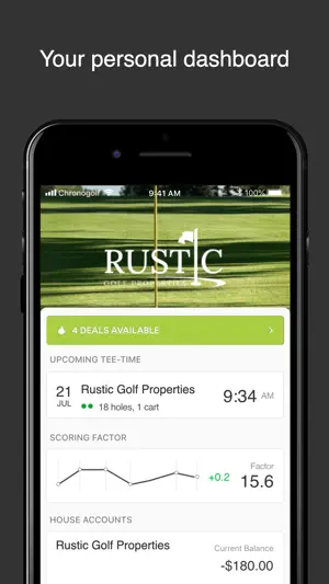 Rustic Golf screenshot 2