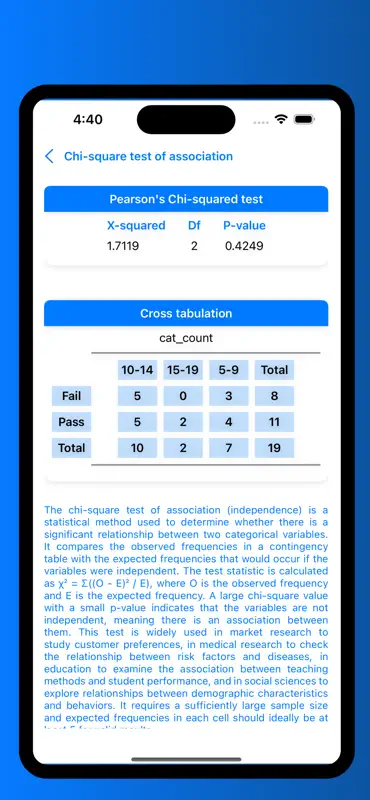 StatPro: IBM SPSS Statistics screenshot 10 of 10