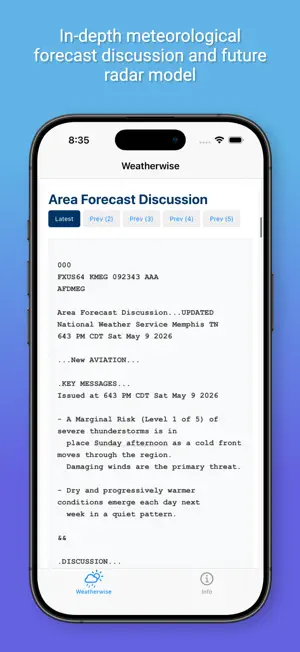 Weatherwise: Weather Forecast screenshot 2