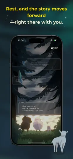 Captura de pantalla de Forest Of Night Sheep en iPhone 6