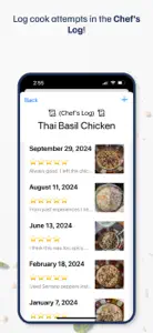 Recipe Chest & Log screenshot #5 for iPhone
