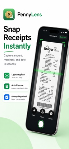 PennyLens: Receipt Scanner Screenshot 1 of 10