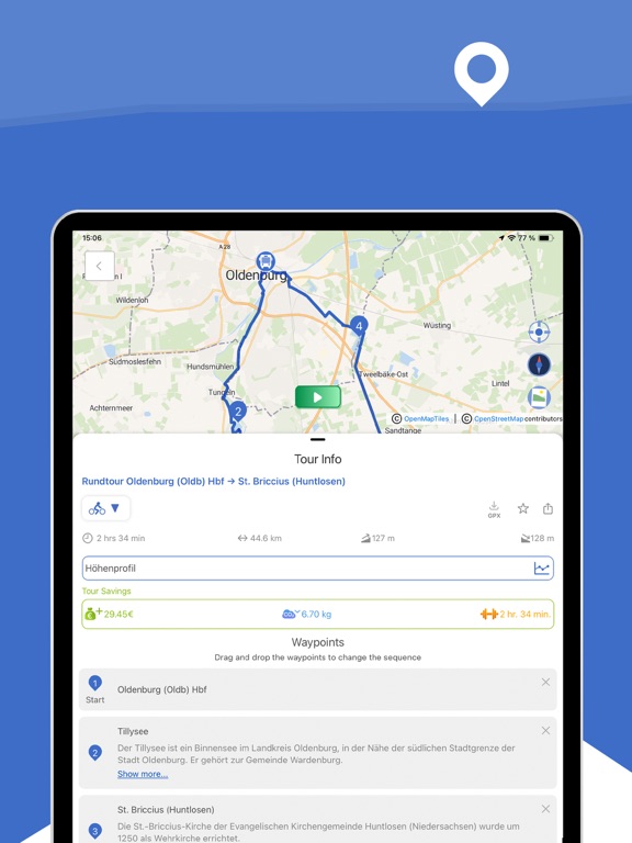 Screenshot #6 pour Biketour.Guide