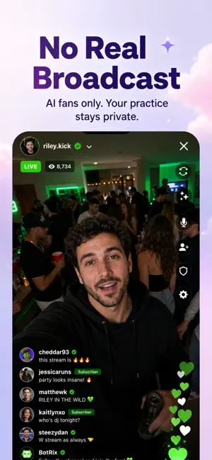 FameSim: AI Fake Live Stream screenshot 4