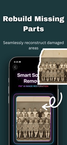 AI FIX°: Restore Old Photos iPhone screenshot