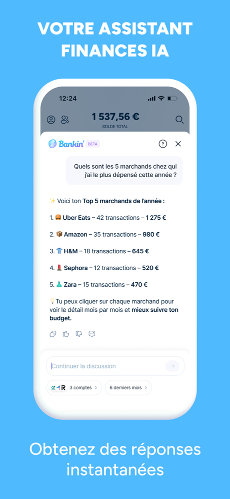 Bankin' - Gérer son budget screenshot 8
