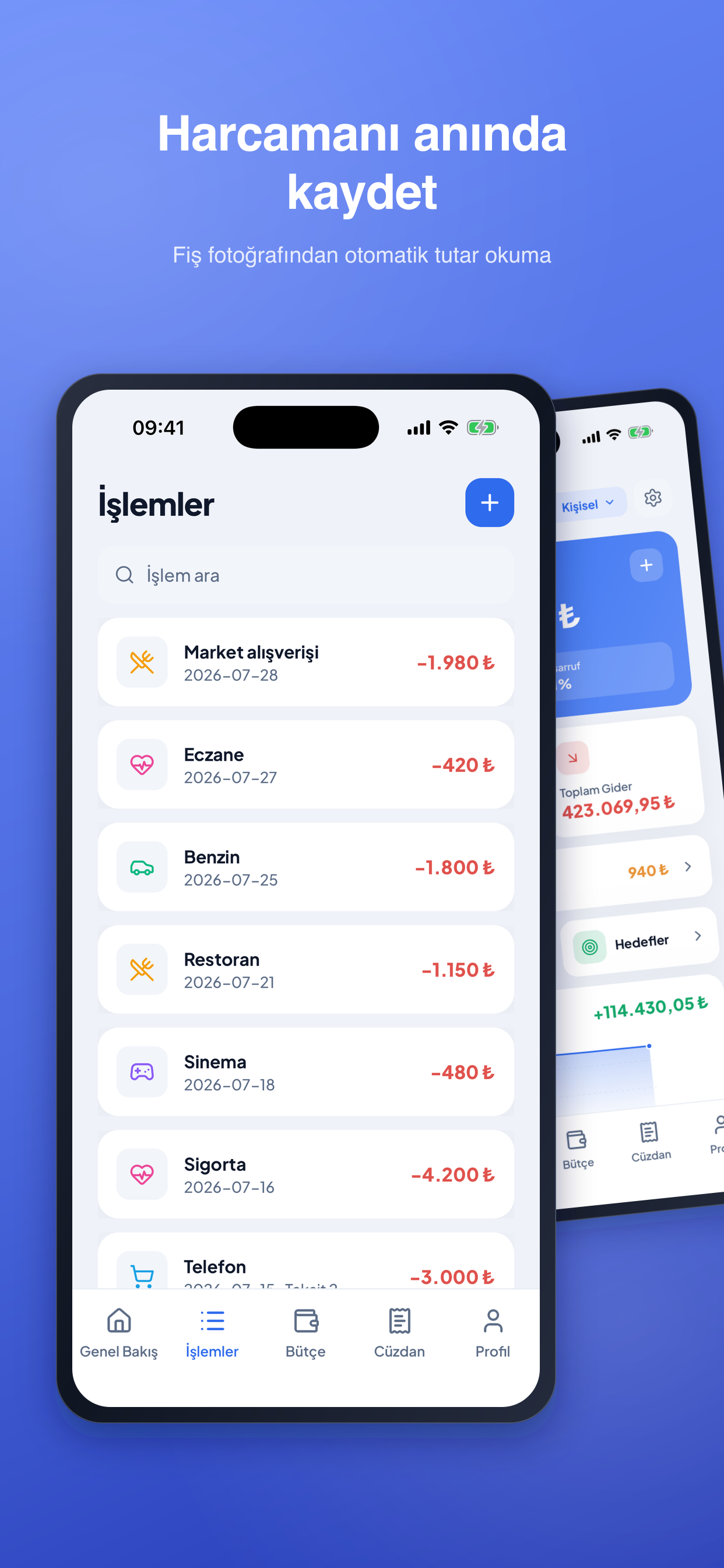 Bütçe 360: Gelir Gider Takibi screenshot 3