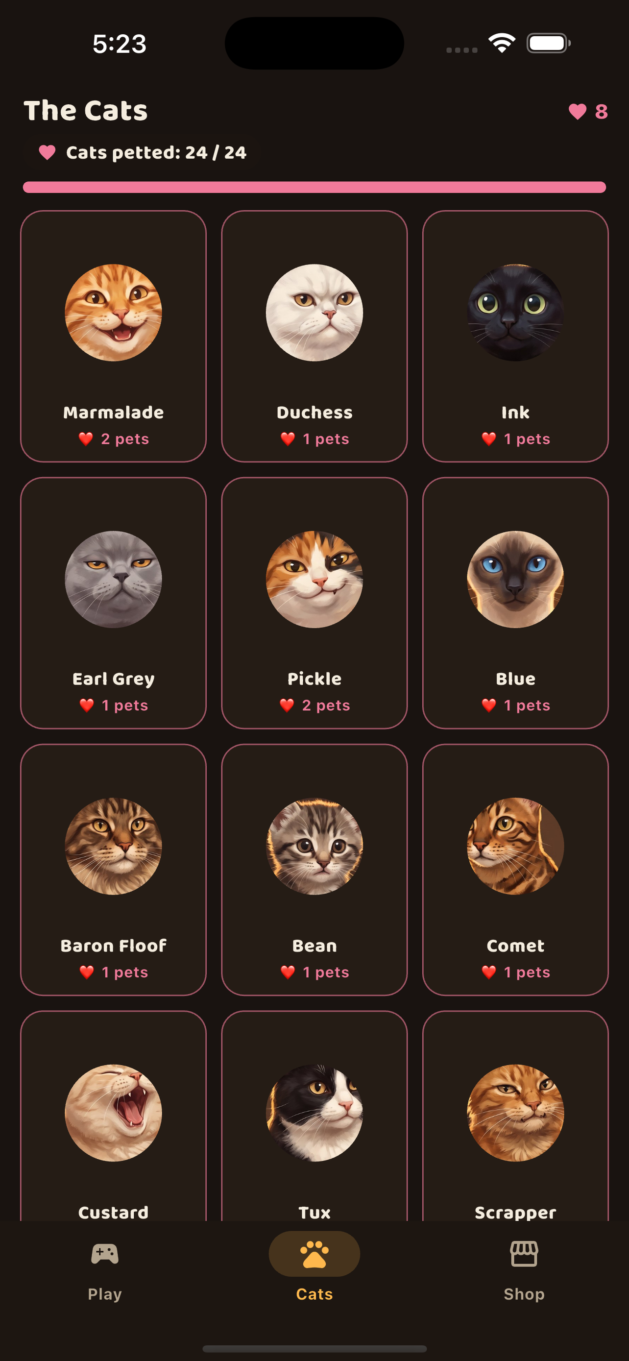 Pet All the Cats screenshot 2