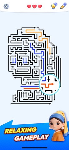Arrow Maze Puzzle Game Screenshot 3 of 10