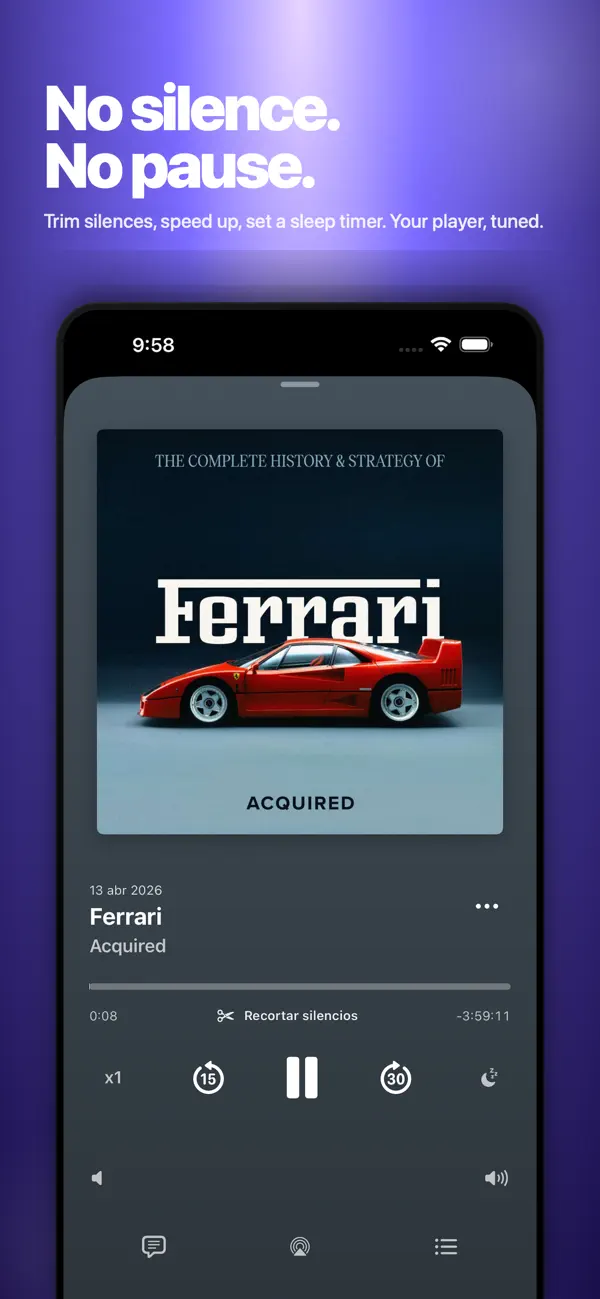 Micropod. Podcasts with AI Screenshot 5