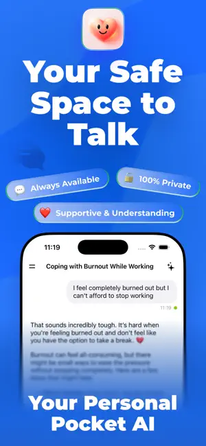 Mental Wellbeing AI Chat Coach screenshot 1