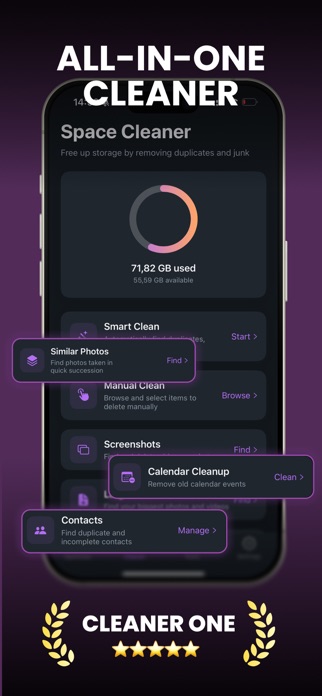 Cleaner One: Storage Screenshot 1 of 5