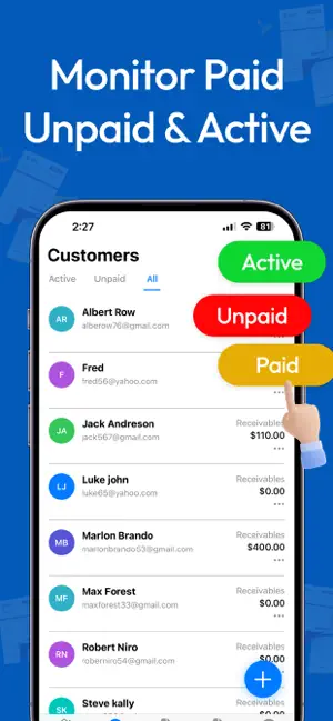 BillFlow – Easy Receipt Maker screenshot 2