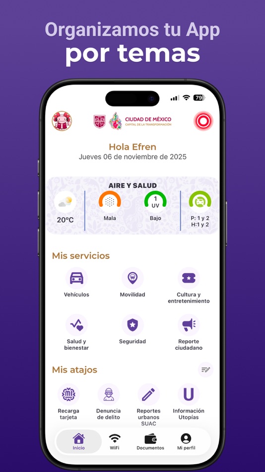 #1. App CDMX (iOS) Podle: Gobierno de la Ciudad de México