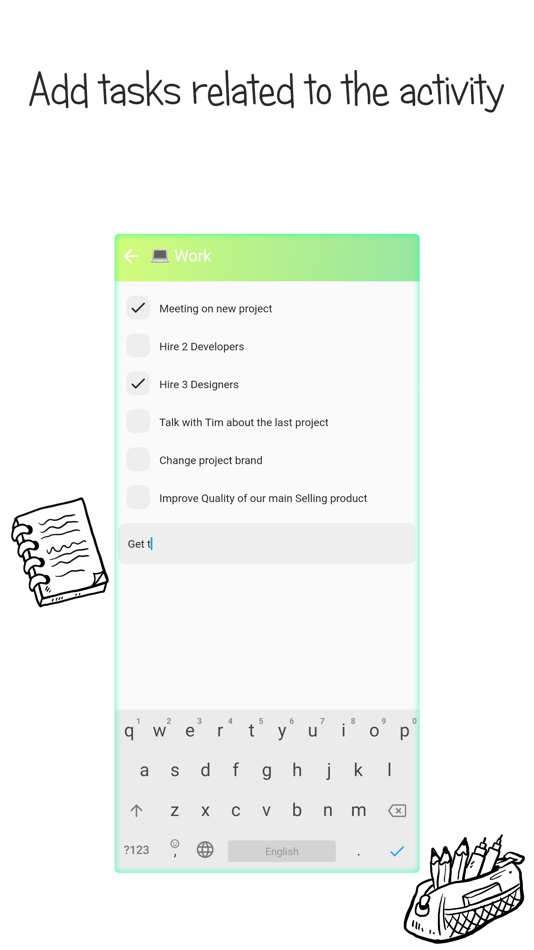 #3. Daily Routine Weekly Organizer (iOS) By: Abdelwadoud Hakimi