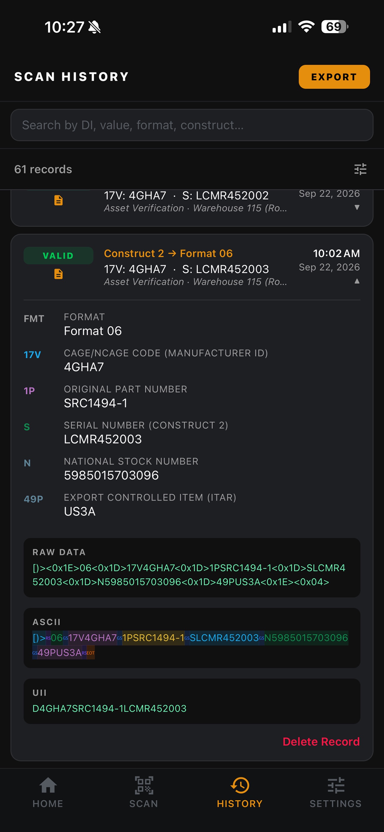 Screenshot 6 of CCG Validator
