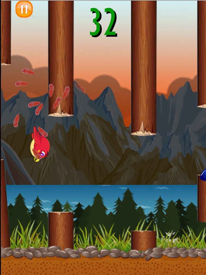 Chirpy - Helmet Head Bird