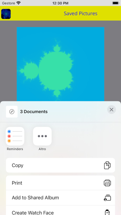 Fractals Julia Screenshot