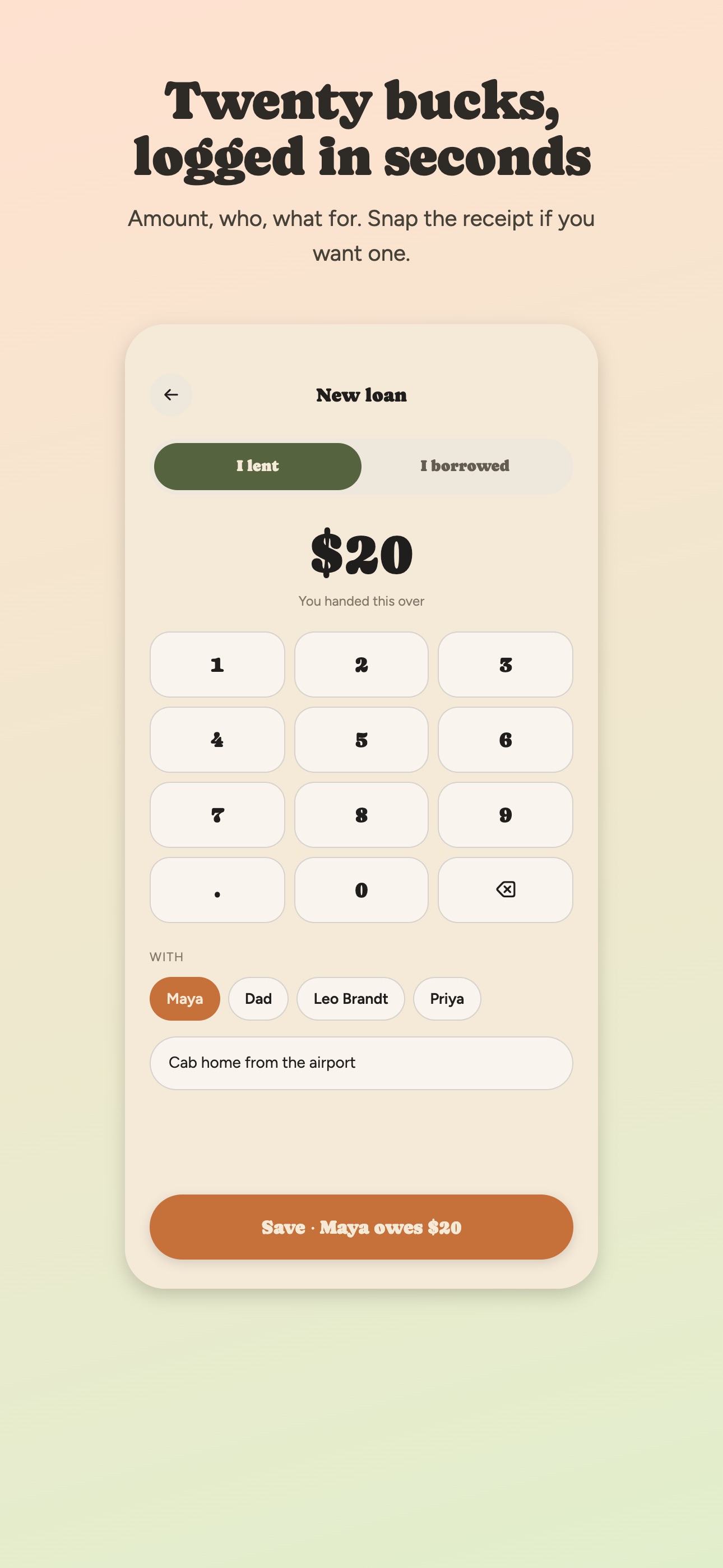 Screenshot 5 of Tallypad - Who Owes Who