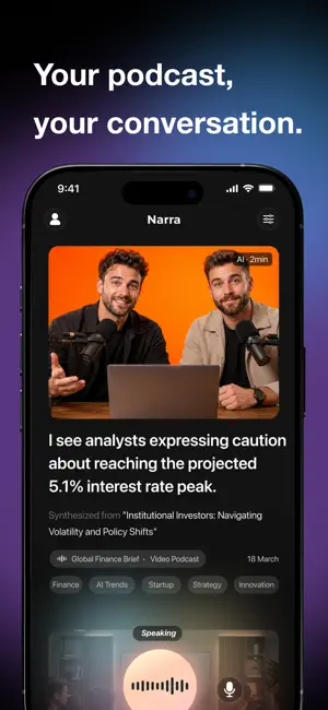 Narra: Conversational News screenshot 3