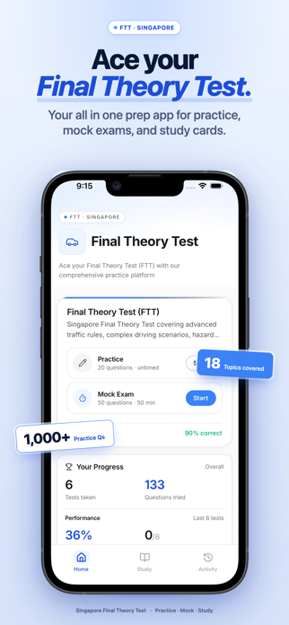 FTT - Final Theory Test SG Screenshot 1 of 9