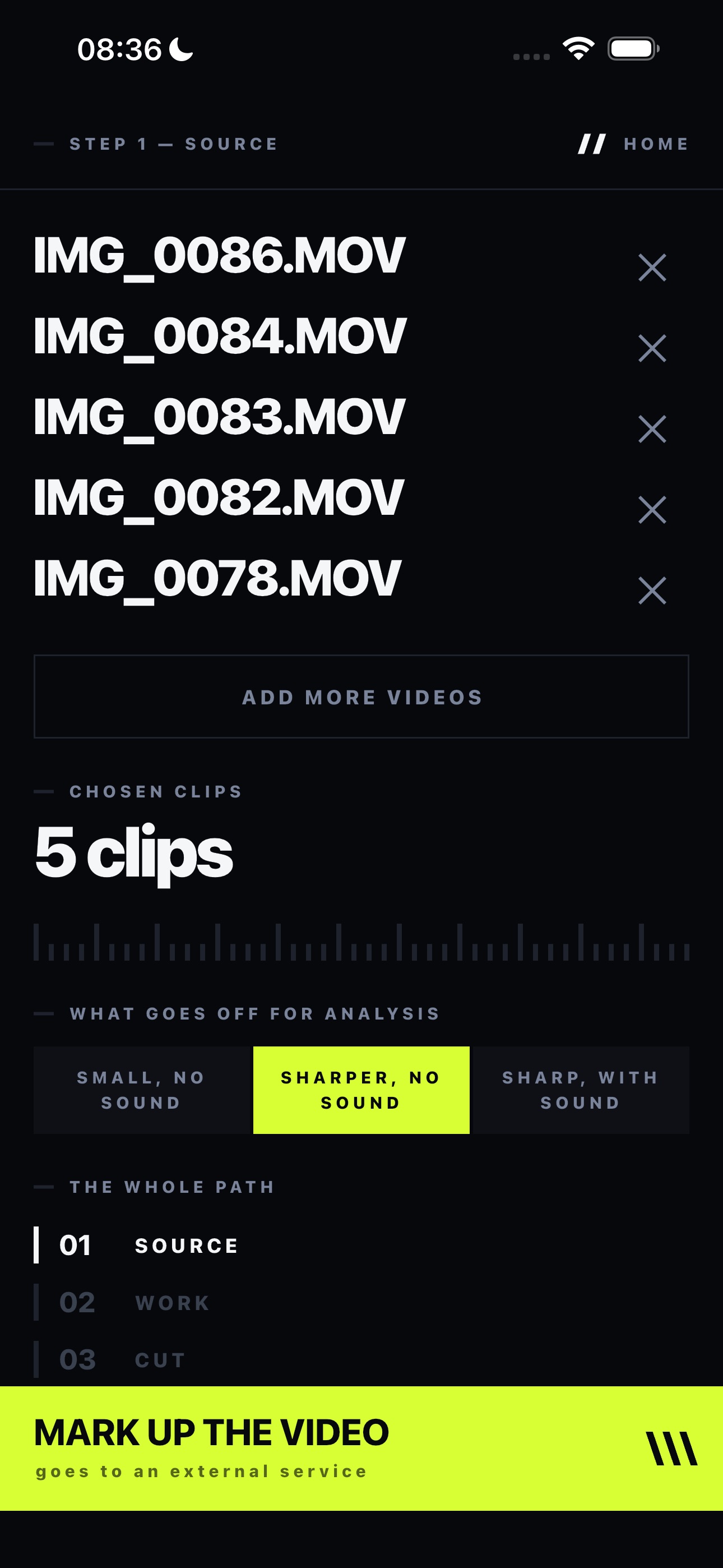 Screenshot 2 of ARVE | AI Raw Video Editor