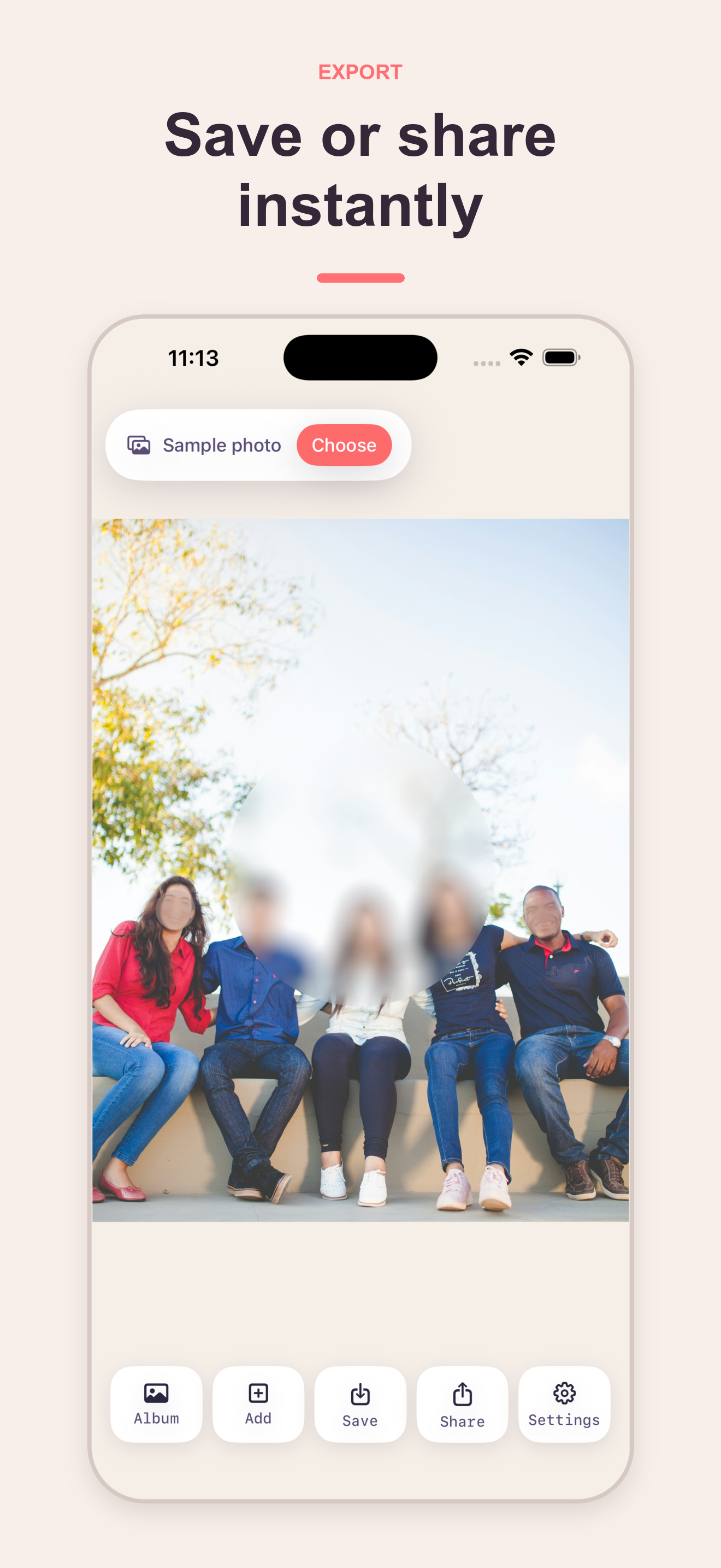 Blurfy: Face Blur Editor screenshot 8