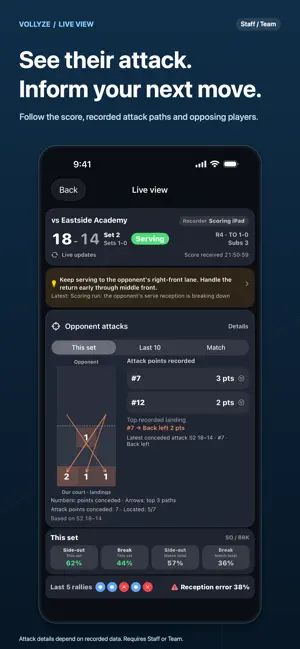 Vollyze - Volleyball Analysis screenshot 4