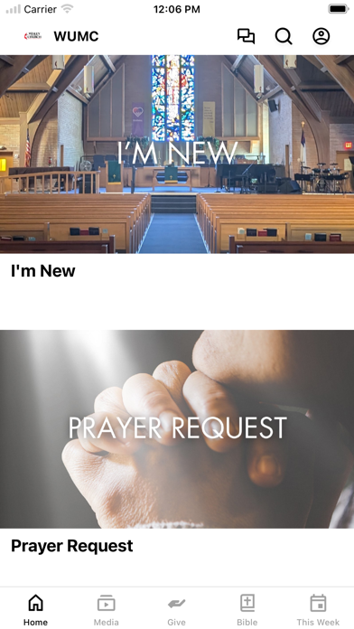 Screenshot 1 of Wesley UMC of Macomb App