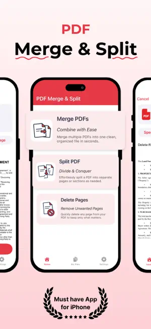 Combine PDF Merger Splitter screenshot 1