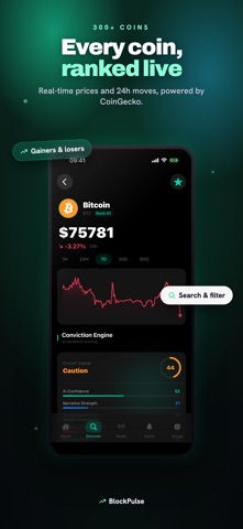 BlockPulse: AI Crypto Signals Screenshot 2 of 5
