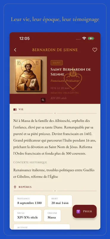 Hagiographia — Vies des Saints screenshot 2 of 5