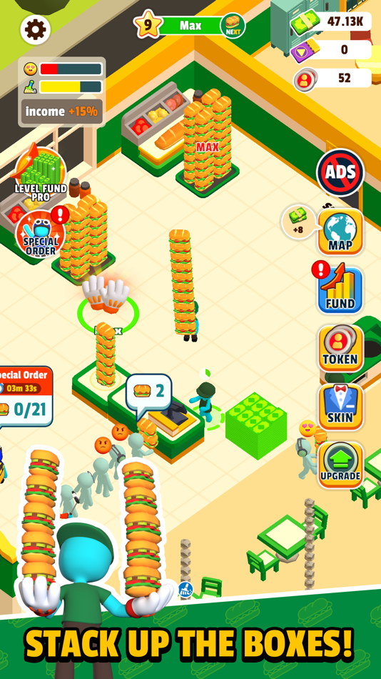 #1. Sandwich Way! : Idle Tycoon (iOS) 由: cookapps