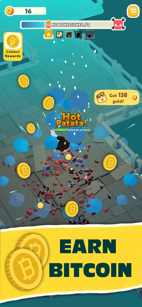 Crypto Crawler: Earn Bitcoin screenshot 1