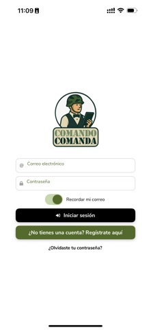 Comando Comanda iPhone screenshot