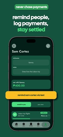 settled. - money owed, sorted. Screenshot 7 of 7