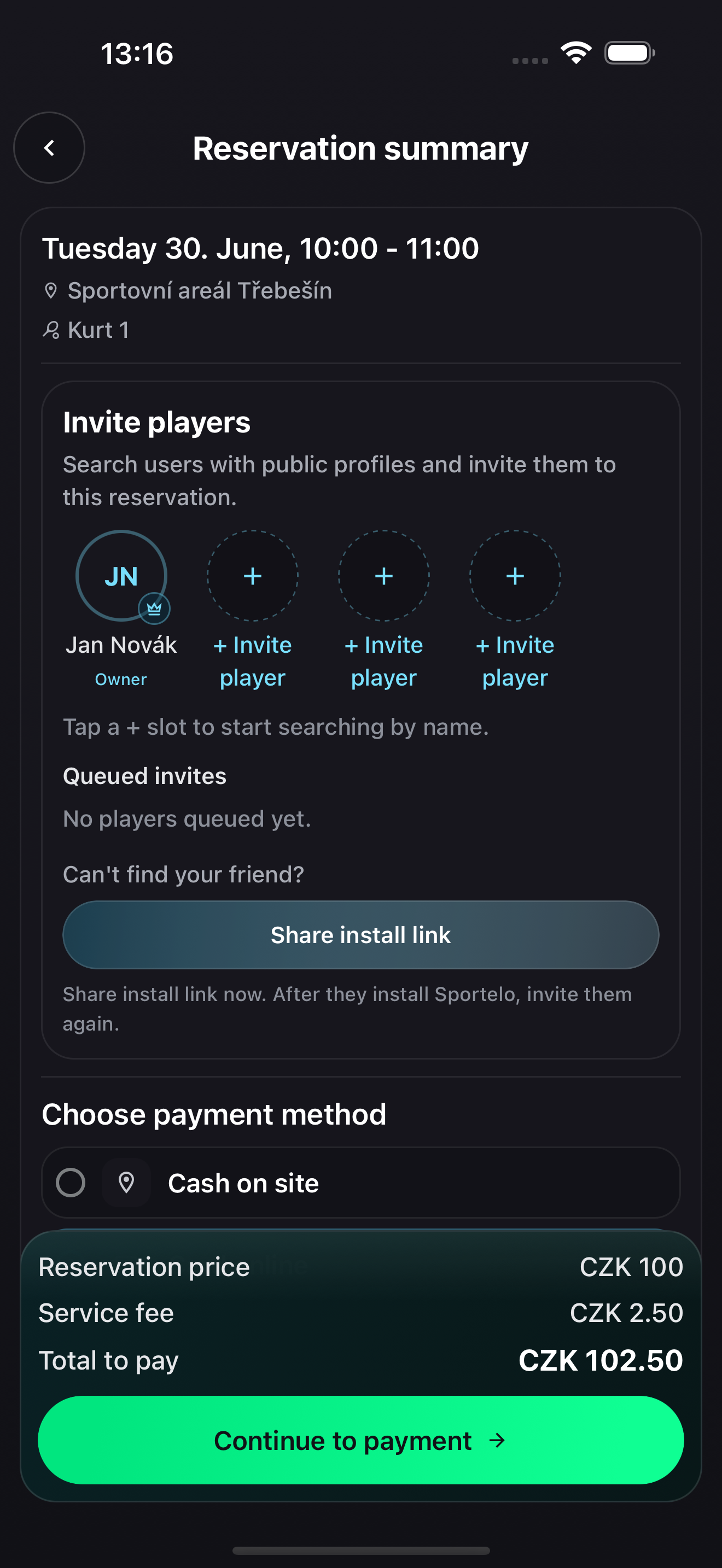 sportelo screenshot 7