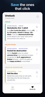 Unstuck: Producer Tips screenshot 5