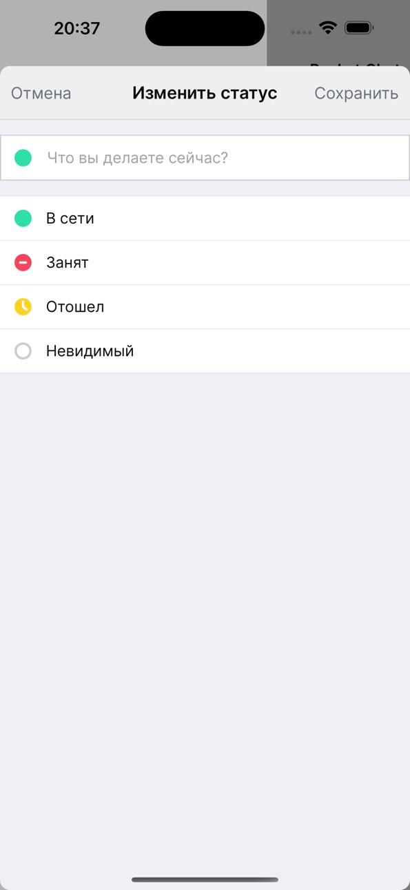 iPhone screenshot