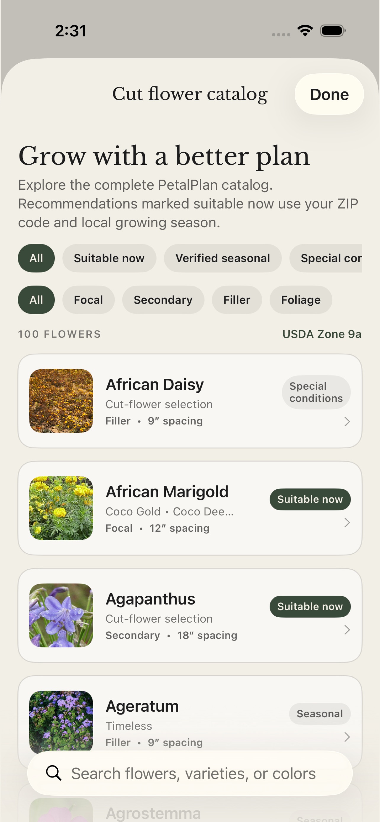 Screenshot 4 of PetalPlan