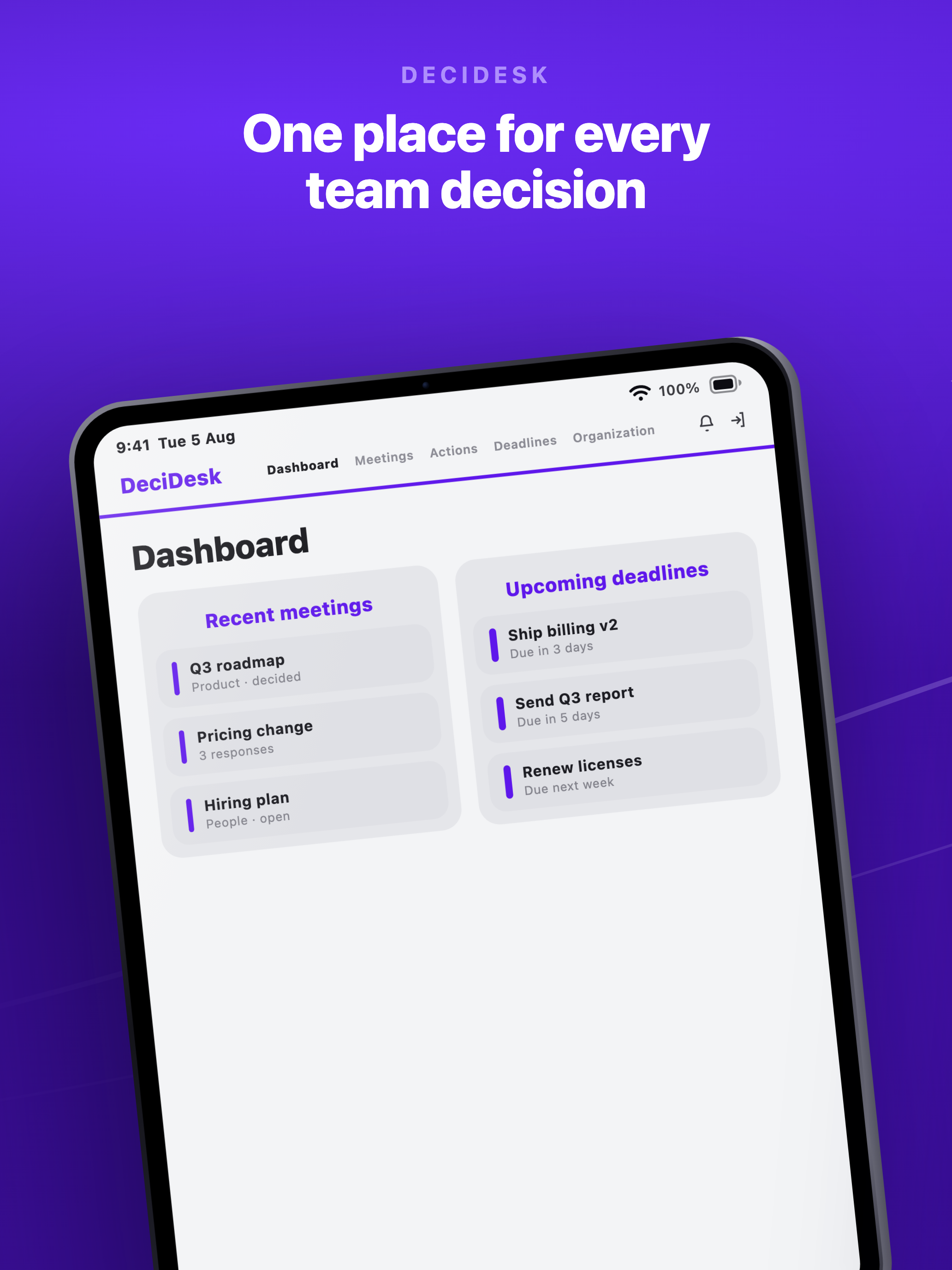 DeciDesk AI screenshot 6