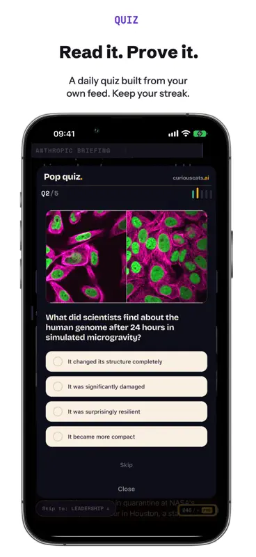 CuriousCats: Live Intelligence screenshot 10 of 10
