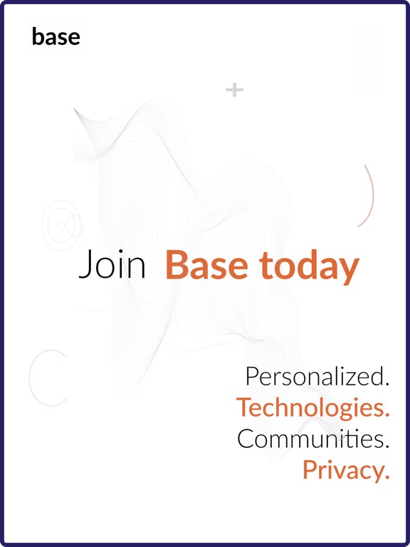 base: intelligent communities iPad screenshot 9 - Social Networking app