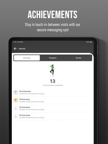 Experience Physical Therapy iPad screenshot
