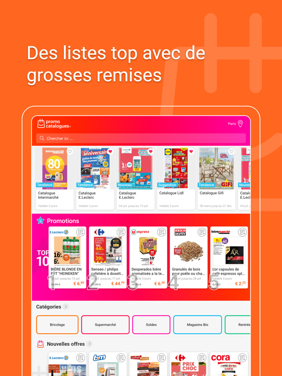 Catalogues & Promotions France iPad screenshot 7 - Shopping app