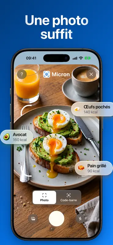 Micron: Compteur de Calories screenshot 2 of 7