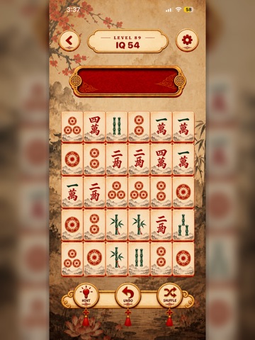Mahjong Solitaire & Tile Match iPad screenshot
