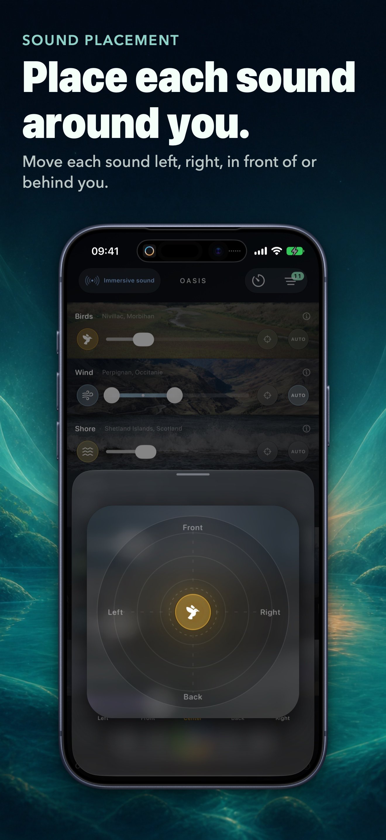 Oasis: Nature Sound Mixer screenshot 6