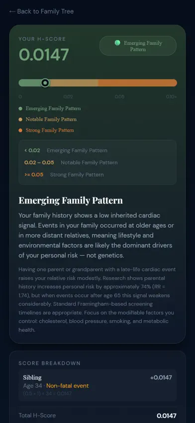 Heart Risk Calculator screenshot 3