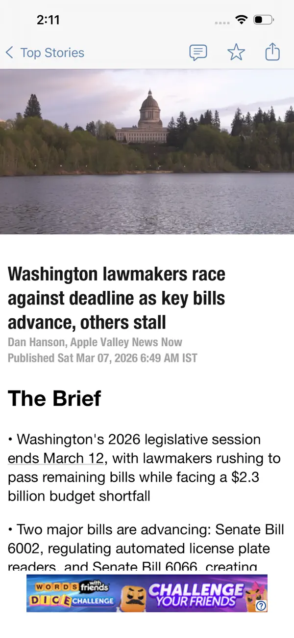 Screenshot #2 pour Apple Valley News Now